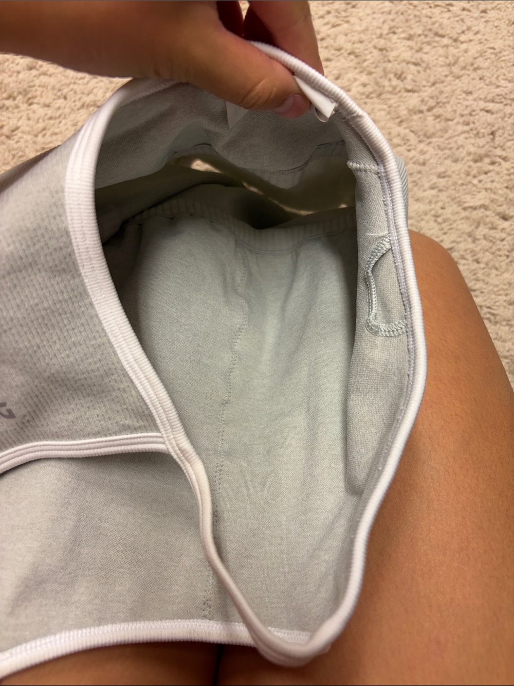 DSG Ribbed Fitted Tank Top - Picture 4 of 4
